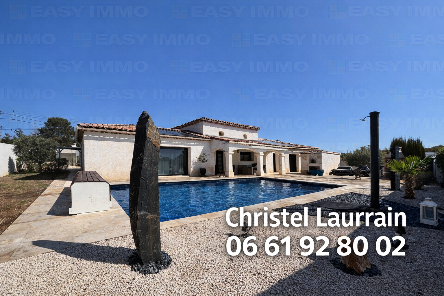 SUPERBE VILLA FAMILIALE À FOX-AMPHOUX HAUT VAR