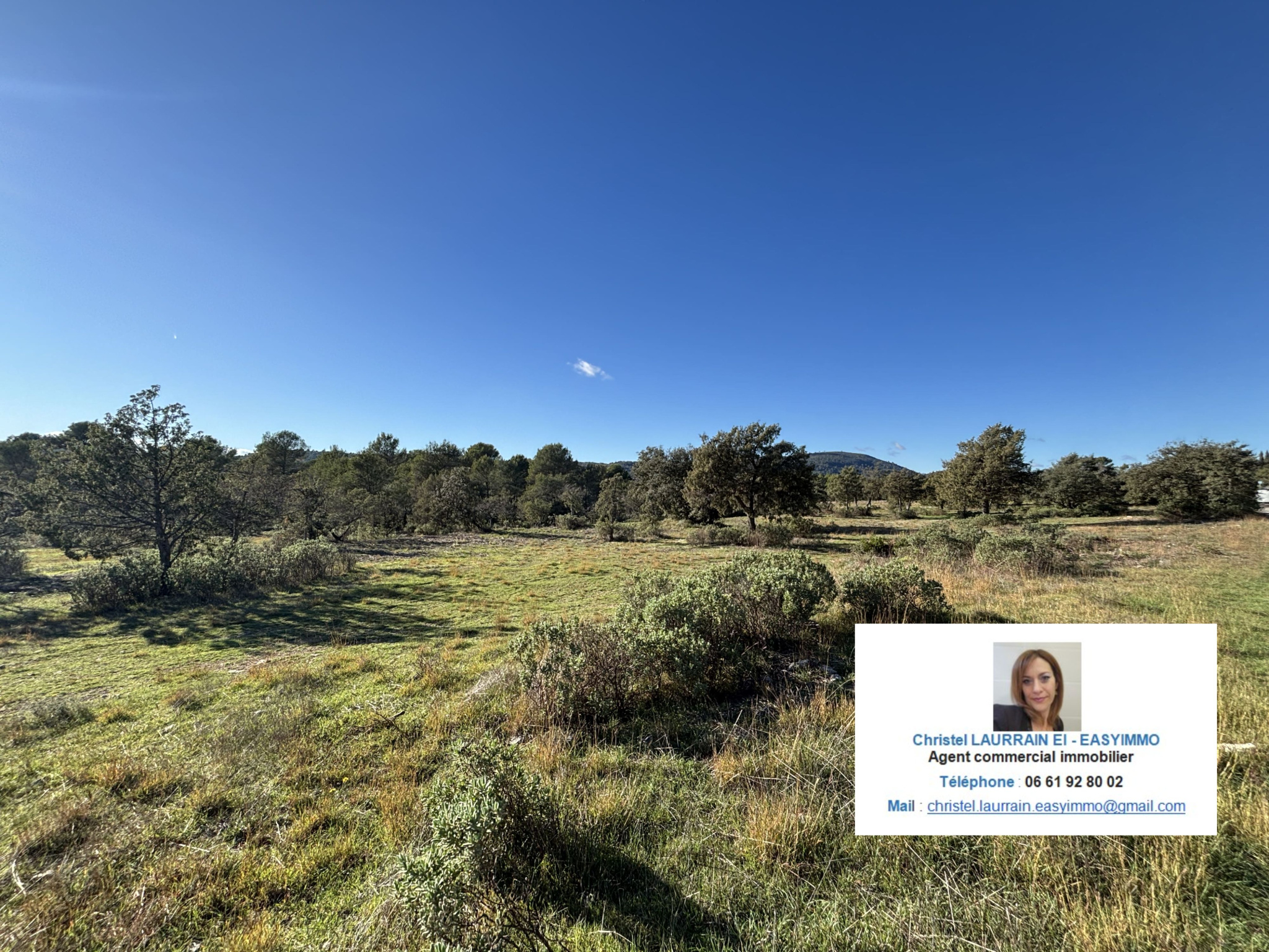 Terrain constructible en lotissement à Fox-Amphoux 1000.66m2