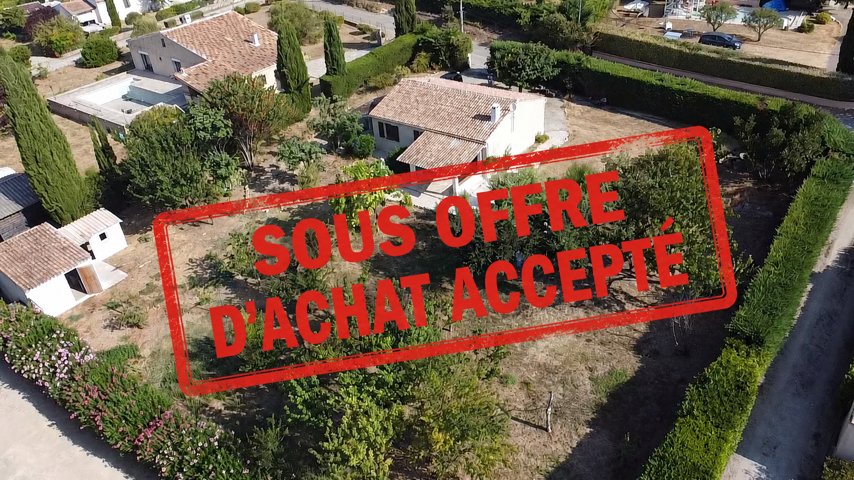 À vendre en exclusivité à Régusse   Villa de 80 m2 sur un terrain de 1?934 m2